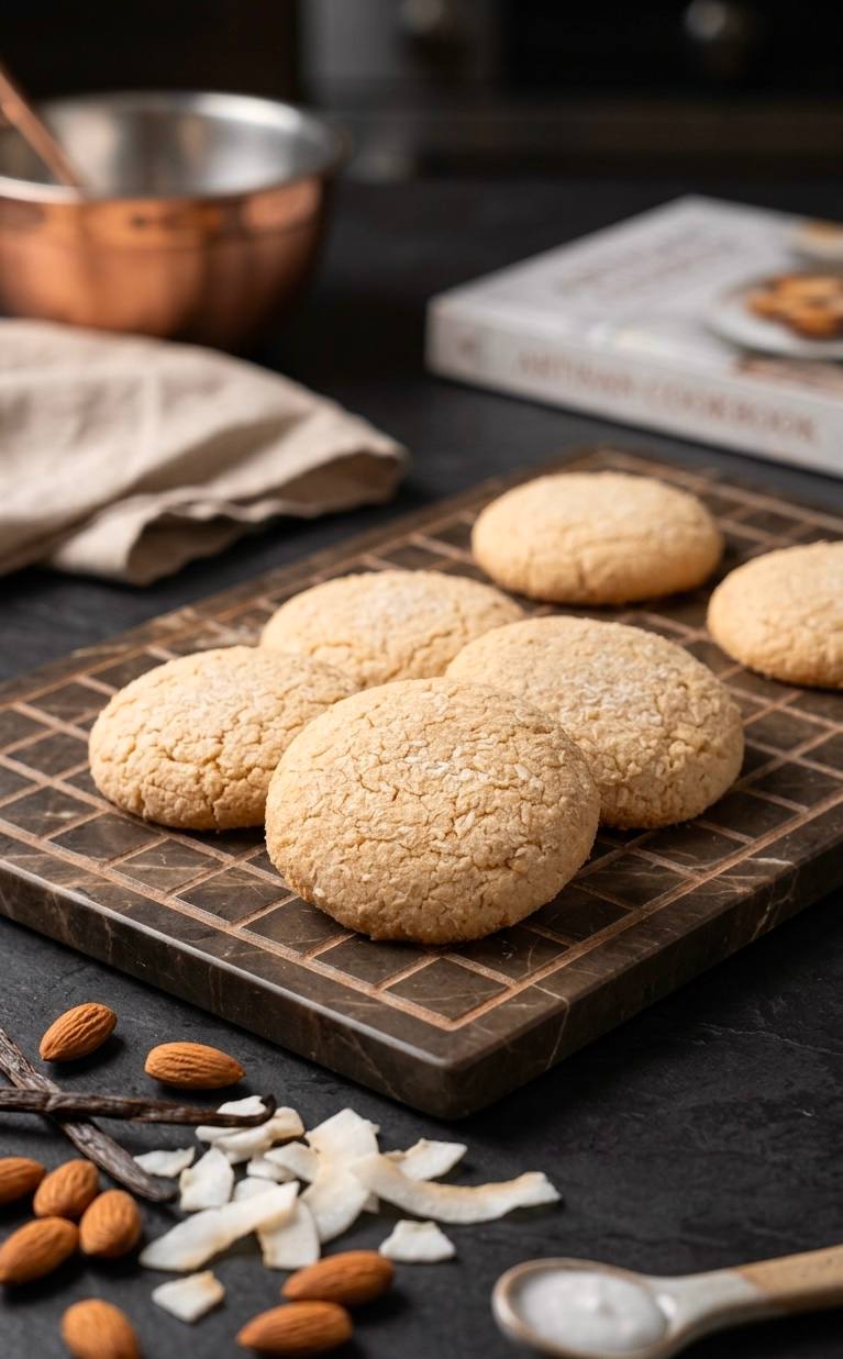Whole Wheat Coconut Cookies